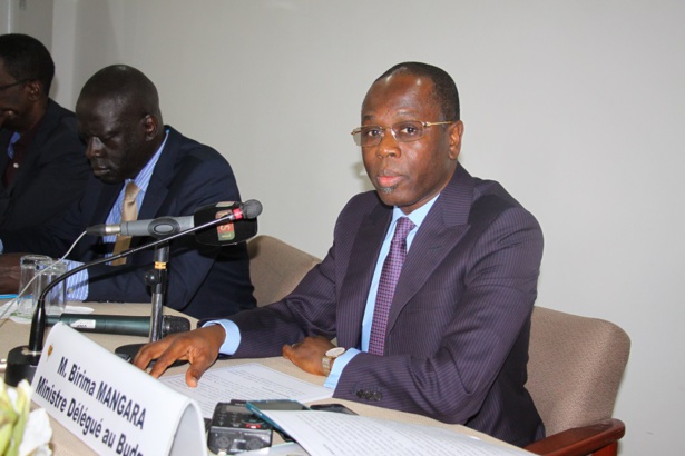 Birima Mangara, ministre délégué chargé du budget Birima Mangara, ministre délégué chargé du budget