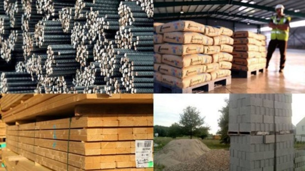 Matériaux de construction : Les prix baissent de 0,4% en septembre 2024 Matériaux de construction : Les prix baissent de 0,4% en septembre 2024