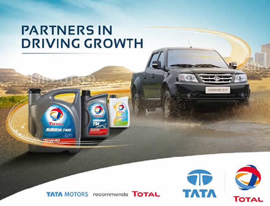 PARTENARIAT: Tata et Total se liguent PARTENARIAT: Tata et Total se liguent