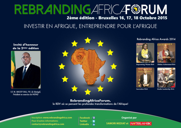 Investissements, le PSE brille au Rebranding Africa Forum à Bruxelles Investissements, le PSE brille au Rebranding Africa Forum à Bruxelles