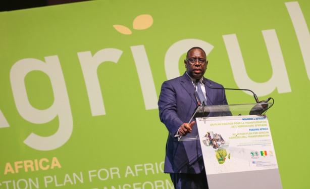 Conférence sur l’agriculture : L’agriculture est l’épine dorsale de l’Afrique selon Macky Sall Conférence sur l’agriculture : L’agriculture est l’épine dorsale de l’Afrique selon Macky Sall