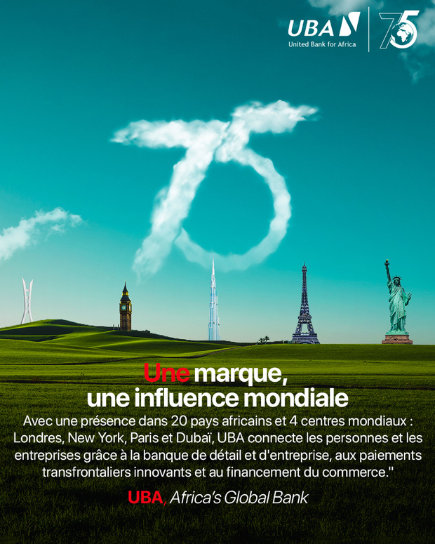 Groupe UBA : 75 ANS de Challenge et d’innovation d’une banque leader Groupe UBA : 75 ANS de Challenge et d’innovation d’une banque leader