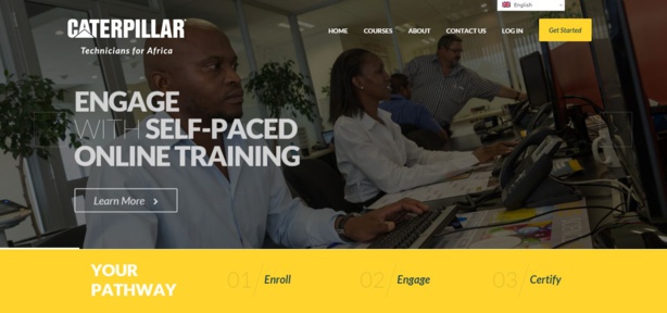Formation Technique : Caterpillar lance un site web gratuit pour les techniciens en Afrique Formation Technique : Caterpillar lance un site web gratuit pour les techniciens en Afrique