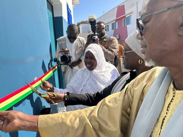 Centre hospitalier national d’enfants Albert Royer : Inauguration de la « Laverie des mamans » dédiée aux accompagnants Centre hospitalier national d’enfants Albert Royer : Inauguration de la « Laverie des mamans » dédiée aux accompagnants