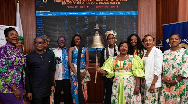 Ring the bell for gender equality: La Brvm a célébré la journée internationale des droits de la femme Ring the bell for gender equality: La Brvm a célébré la journée internationale des droits de la femme