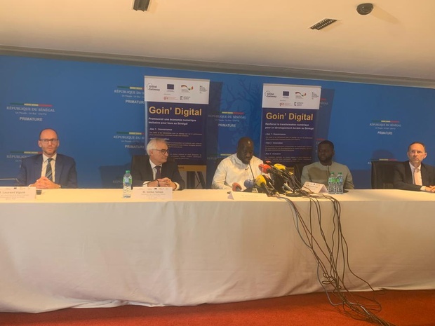 Contribution à la transformation numérique du Sénégal : Le projet Goin’Digital lancé avec un don de 8,5 milliards de FCFA Contribution à la transformation numérique du Sénégal : Le projet Goin’Digital lancé avec un don de 8,5 milliards de FCFA