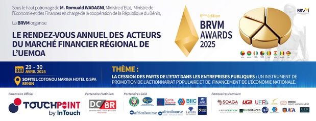 BRVM AWARDS 2025 – PRIX DU MEDIA FINANCIER DE L’ANNEE :  Lejecos sélectionné BRVM AWARDS 2025 – PRIX DU MEDIA FINANCIER DE L’ANNEE :  Lejecos sélectionné