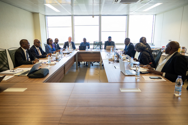 Intégration énergétique en Afrique de l’Ouest : Une délégation de l’Omvg reçue au siège de la Bad