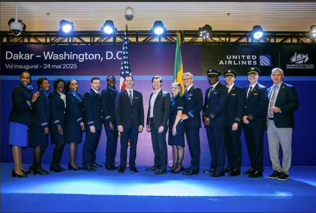 Liaison aérienne Dakar-Washington :  Le premier vol de United Airlines accueilli le 24 mai 2025 à l’Aibd Liaison aérienne Dakar-Washington :  Le premier vol de United Airlines accueilli le 24 mai 2025 à l’Aibd