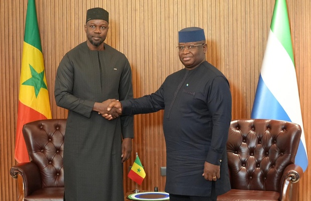 En visite en Sierra Leone : Le Premier ministre Ousmane Sonko pour la dynamisation des relations entre les deux pays En visite en Sierra Leone : Le Premier ministre Ousmane Sonko pour la dynamisation des relations entre les deux pays