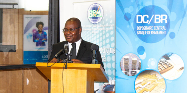 M. Edoh Kossi Amenounvé , Directeur général de la Bourse régionale des valeurs mobilières (BRVM) M. Edoh Kossi Amenounvé , Directeur général de la Bourse régionale des valeurs mobilières (BRVM)