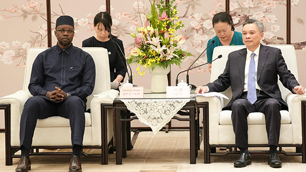 Forum sino-sénégalais de Hangzhou : Le Premier ministre Ousmane Sonko lance un appel aux investisseurs chinois Forum sino-sénégalais de Hangzhou : Le Premier ministre Ousmane Sonko lance un appel aux investisseurs chinois