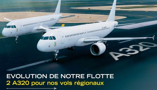Transport aérien : Air Sénégal renforce sa flotte avec l’arrivée de 2 Airbus A320