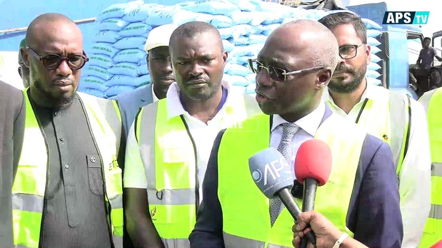 Approvisionnement en intrants agricoles : Une cargaison de 26 250 tonnes d'urée réceptionnée au Port de Dakar