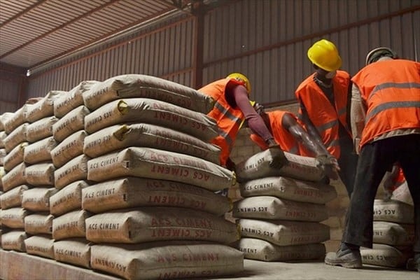 SENEGAL : La production de ciment s’accroit de 10,5% au de mois de mai