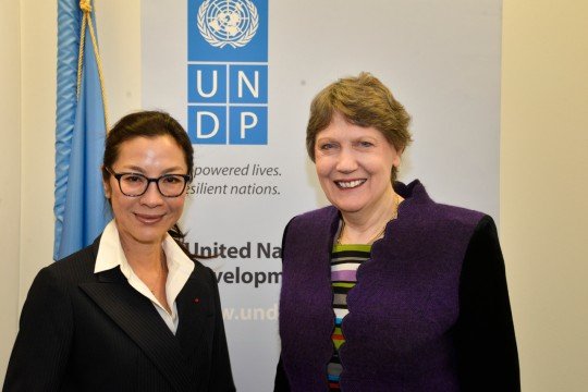 Distinction : Le PNUD nomme l’actrice Michelle Yeoh Ambassadrice de bonne volonté Distinction : Le PNUD nomme l’actrice Michelle Yeoh Ambassadrice de bonne volonté