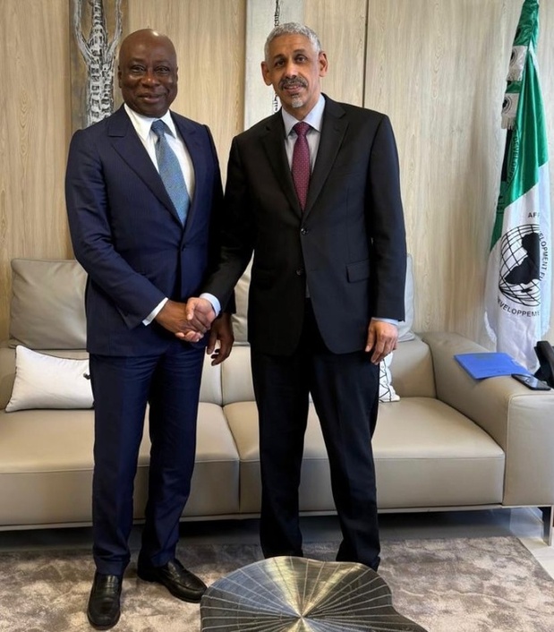 Audience entre Baïdy Agne et Sidi Ould Tah : Vers un partenariat entre Business Africa et la Bad Audience entre Baïdy Agne et Sidi Ould Tah : Vers un partenariat entre Business Africa et la Bad