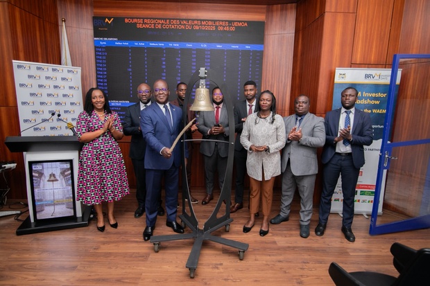 Célébration de l’édition 2025 du « Ring the bell for financial literacy : La Brvm réaffirme son engagement pour une éducation financière inclusive