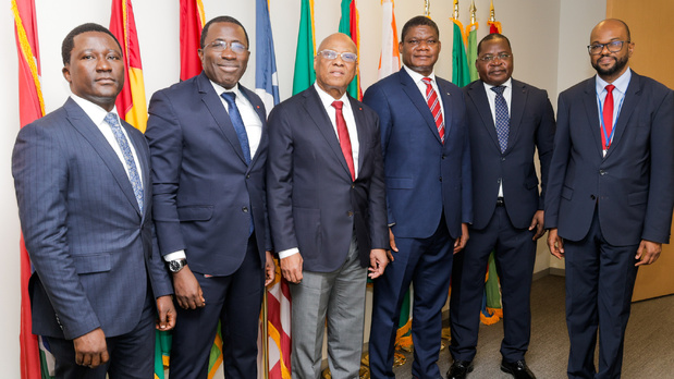 Assemblées annuelles du Fmi et de la Banque mondiale : Le gouverneur de la Bceao s’est entretenu avec Wautabouna Ouattara, administrateur au Fmi Assemblées annuelles du Fmi et de la Banque mondiale : Le gouverneur de la Bceao s’est entretenu avec Wautabouna Ouattara, administrateur au Fmi