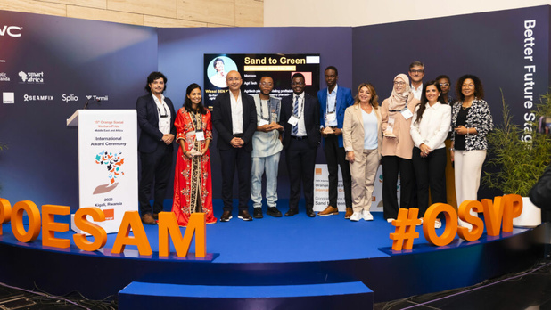 Prix Orange de l’entrepreneur social en Afrique et au Moyen-Orient : Les lauréats de la 15e édition dévoilés Prix Orange de l’entrepreneur social en Afrique et au Moyen-Orient : Les lauréats de la 15e édition dévoilés