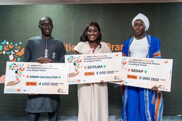 Prix Orange de l’Entrepreneur Social en Afrique et au Moyen-Orient  : Le premier prix octroyé à la startup sénégalaise Sotilma Prix Orange de l’Entrepreneur Social en Afrique et au Moyen-Orient  : Le premier prix octroyé à la startup sénégalaise Sotilma