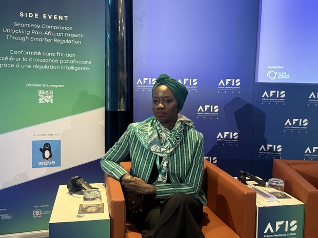 Madame Awa Gueye Ba, Directrice régionale des politiques publiques de Wave. Madame Awa Gueye Ba, Directrice régionale des politiques publiques de Wave.