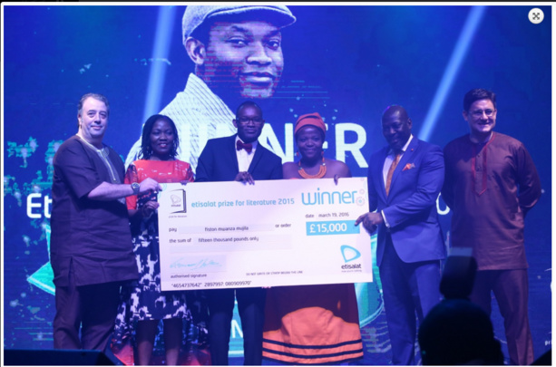 Distinction : Fiston Mwanza Mujila remporte le prix Etisalat de littérature Distinction : Fiston Mwanza Mujila remporte le prix Etisalat de littérature
