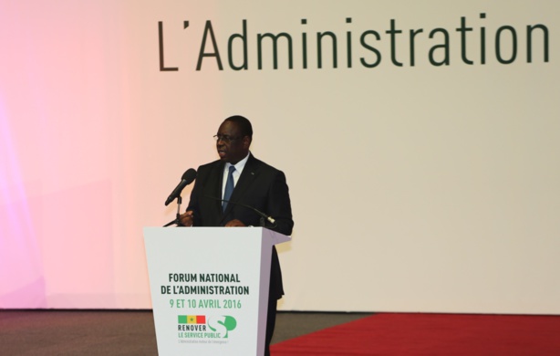 Sénégal : Macky Sall veut une administration efficace et loyale Sénégal : Macky Sall veut une administration efficace et loyale