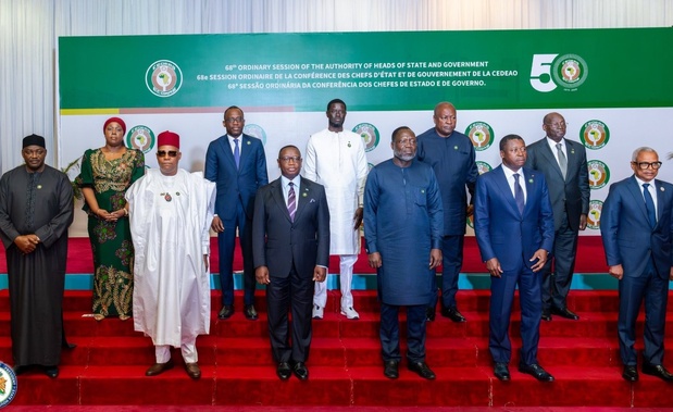 68e session ordinaire des chefs d’Etat de la Cedeao : Les progrès accomplis ces 50 dernières années saluées