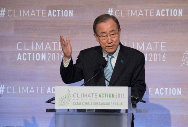CLIMAT : Ban Ki-moon appelle à passer à l'étape suivante CLIMAT : Ban Ki-moon appelle à passer à l'étape suivante