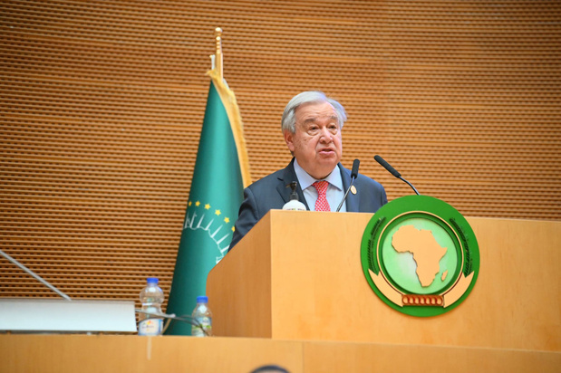 Sommet de l’Union africaine : Le secrétaire général Antonio Guterres salue le partenariat fécond avec l’Onu Sommet de l’Union africaine : Le secrétaire général Antonio Guterres salue le partenariat fécond avec l’Onu