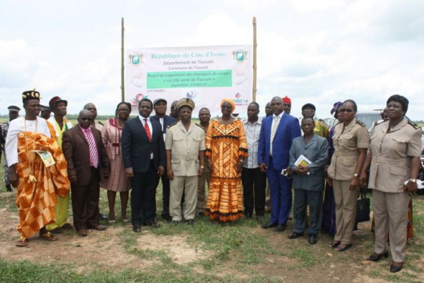 Habitat : Une cité pour les cultivateurs de cacao en Côte d’Ivoire