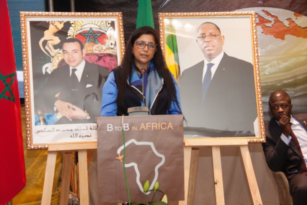 Mme Zahra Maafiri, directrice générale de Maroc Export. Mme Zahra Maafiri, directrice générale de Maroc Export.