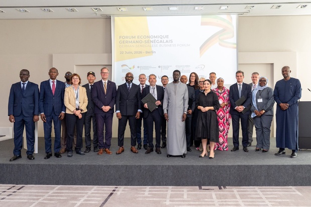 Journée germano-sénégalaise de l'économie : A Berlin, Bassirou Diomaye Faye appelle à investir au Sénégal Journée germano-sénégalaise de l'économie : A Berlin, Bassirou Diomaye Faye appelle à investir au Sénégal