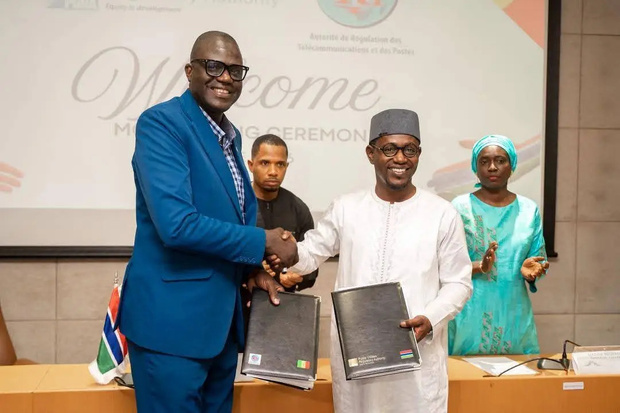 Intégration numérique : Un accord de coopération signé entre l’Artp du Sénégal et la Pura de la Gambie
