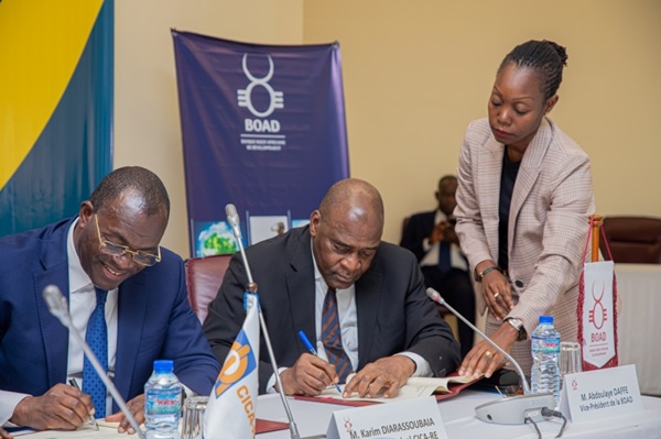 Financement du développement en Afrique de l'Ouest : La Boad et la Cica-Re unissent leurs forces