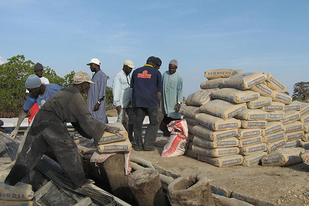 SENEGAL : La production de ciment recule de 0,5% en mars