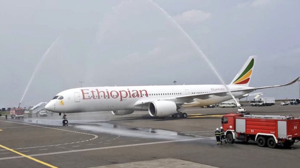 Transport aérien : Ethiopian Airlines étrenne son Airbus A350 XWB