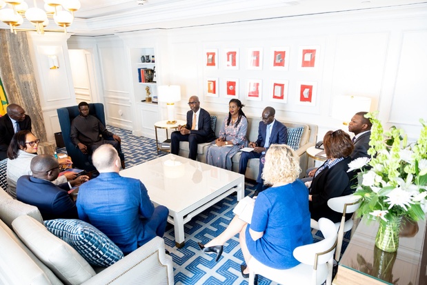 Audience avec une délégation de la Chambre de commerce des Etats-Unis : Le président Bassirou Diomaye Faye met en exergue les atouts du Sénégal