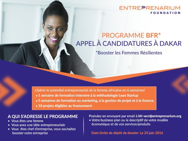Entreprenariat : Le Programme BFR arme les femmes