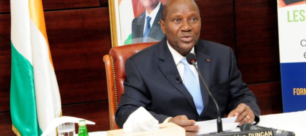 Daniel Kablan Duncan, premier ministre et ministre de l'économie des finances et du budget