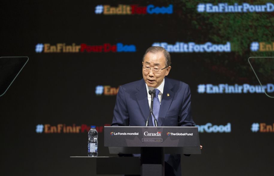 ODD : Ban Ki-moon salue la mise en place du Fonds mondial