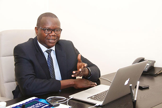 Antoine Ngom ,le Président  de l'organisation des professionnels des technologies de l'information et de la communication (OPTIC)