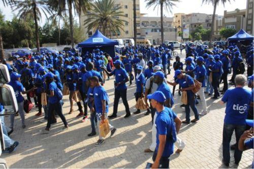 Market Day : Les employés de Tigo à la rencontre de leurs clients