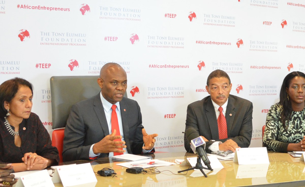 « PHILANTHROPIE STRUCTUREE » :Tony Elumelu promeut un changement de paradigme dans l’aide à l’Afrique