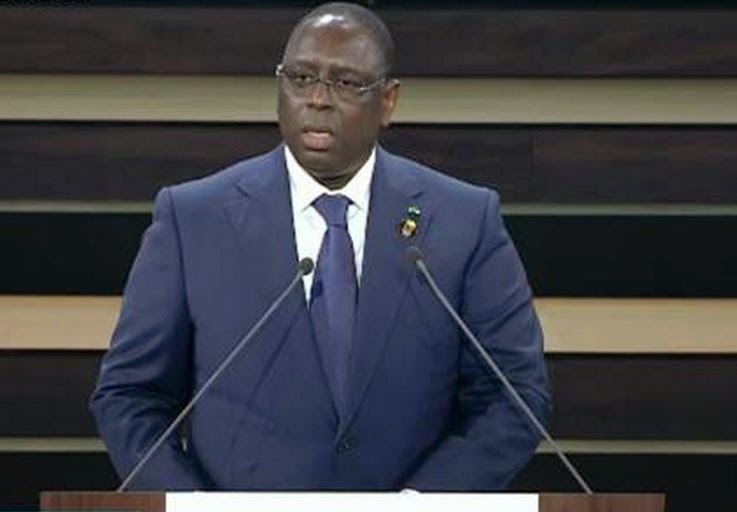 Macky Sall, le président sénégalais à 3ème édition du Forum international de Dakar sur la paix et la sécurité en Afrique