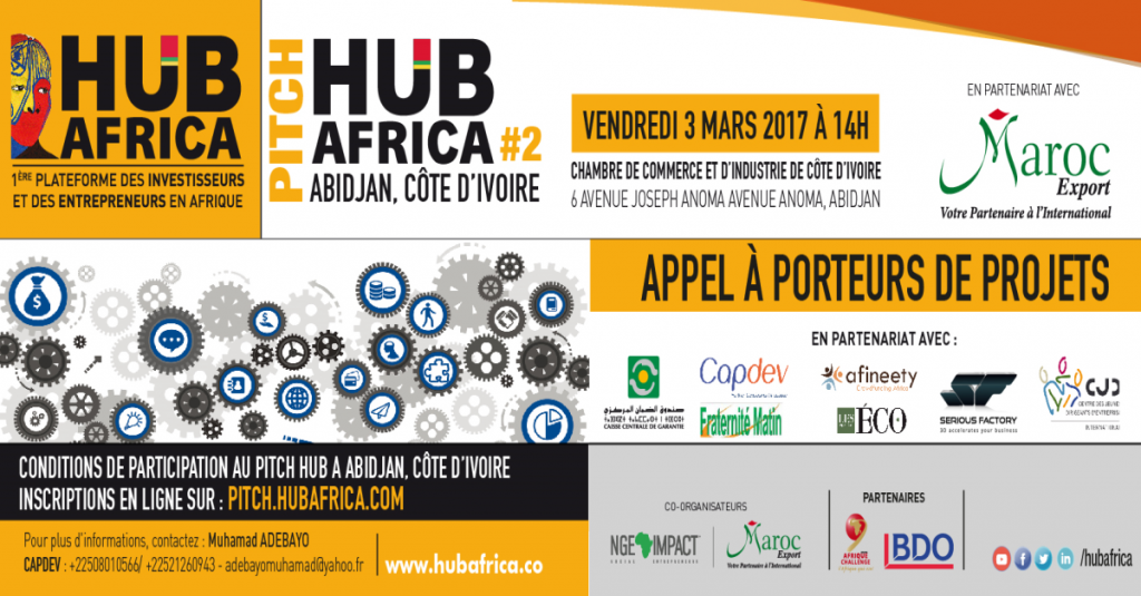 PITCH HUB AFRICA : Abidjan accueille pour la deuxième fois l’événement
