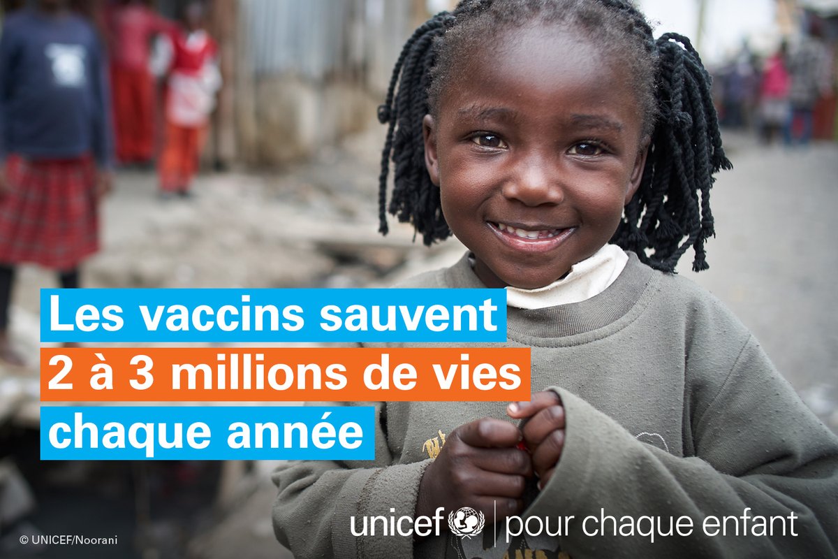 Santé : L’UNICEF fournit des vaccins vitaux à près de la moitié des enfants dans le monde