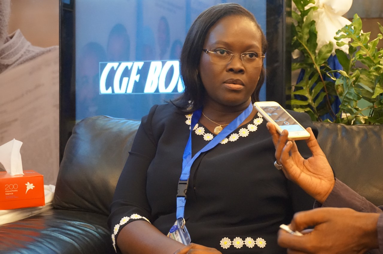 Marie Odile Séne Kantoussan, directeur général de Cgf Bourse