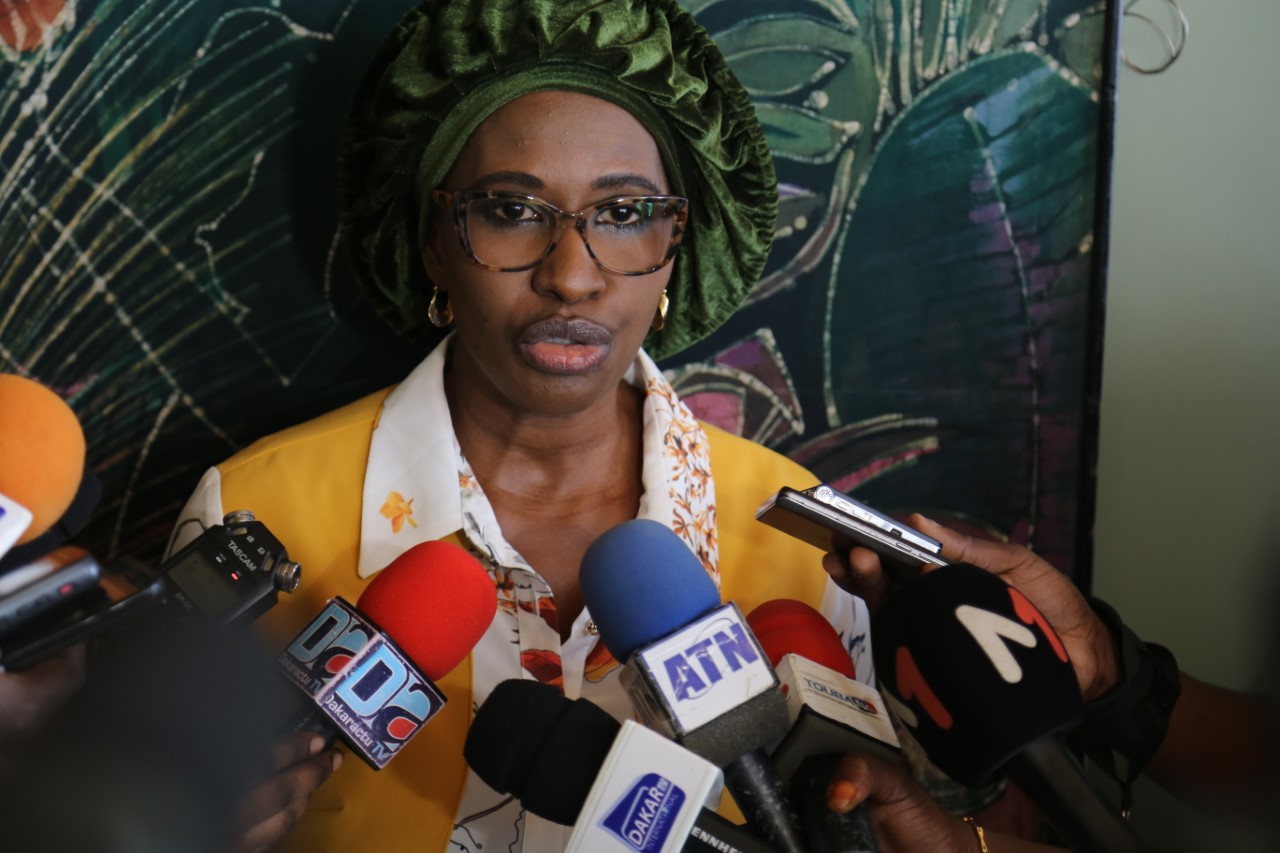 Mame Safietou Djamila Guèye, spécialiste principale en développement social au bureau de la Banque mondiale au Sénégal.